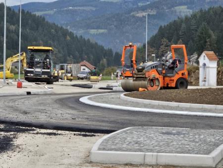 Izgradnja Krožišča Kotlje (5)